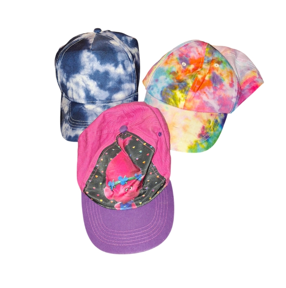 Hat Ball Cap Lot OS Youth Kid Teen Head Cover Girl (0972)